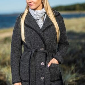 Knitted coat AILI