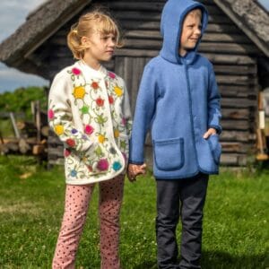 Children's woolen knitted jacket MUMMUKAS