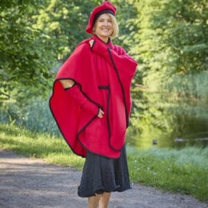 Valent villane naiste poncho Angela